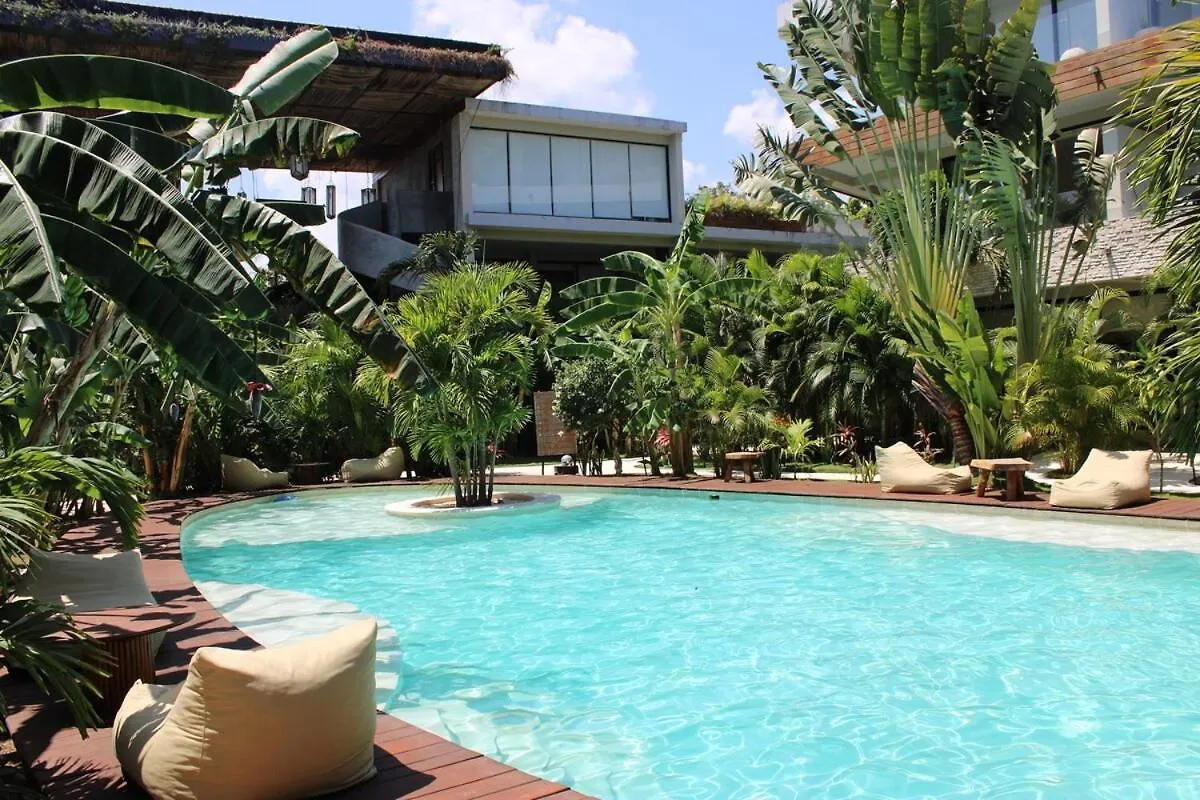 شقة Xperience Tulum 1Br Pool Gym And Yoga Palapa المكسيك